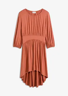 Jerseykjole med rynking, bonprix