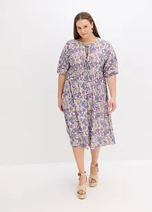 Jerseykjole med snøring, bonprix