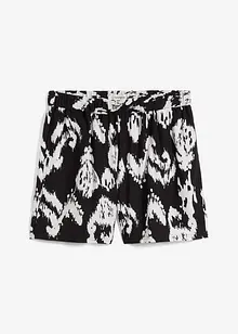 Shorts i viskose med komfortlinning, bonprix