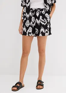 Shorts i viskose med komfortlinning, bonprix