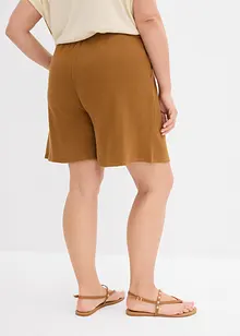 Shorts i strukturmateriale av 100% bomull, bonprix
