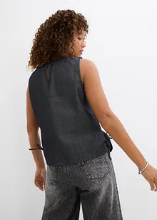 Denimbluse i økologisk bomull, bonprix