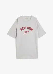 Oversized topp i 100% økologisk bomull, bonprix
