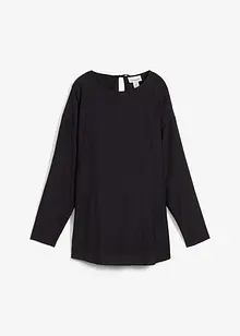 Oversized crinkle blusetunika i strukturert viskosemiks, bonprix