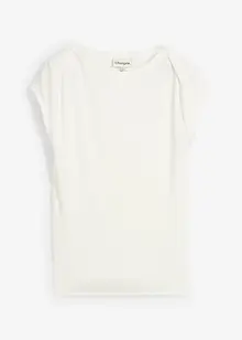 Ribbet topp i myk modalmiks, bonprix