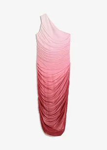 One shoulder-kjole med meshinnfelling, bonprix