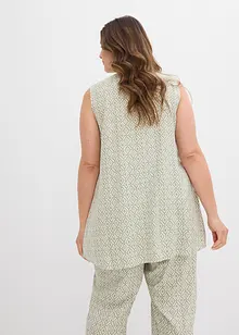 Lang bluse i myk viskose, bonprix