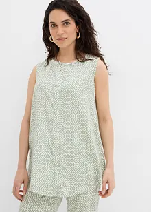 Lang bluse i myk viskose, bonprix