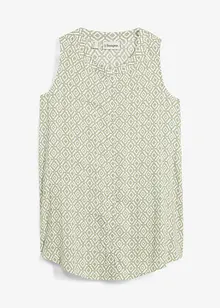 Lang bluse i myk viskose, bonprix