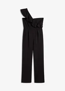 One shoulder jumpsuit av lett viskose, bonprix