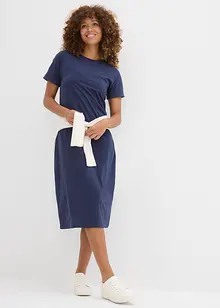 Jerseykjole i 100% økologisk bomull, bonprix