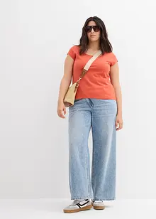 T-skjorte med ren økologisk bomull, bonprix