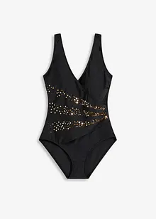 Badedrakt med paljetter, bonprix