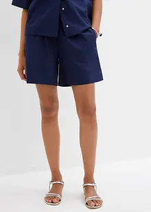 Pull on-shorts i 100% bomull, bonprix