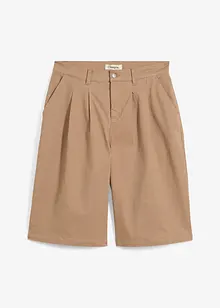 Lange bermuda av elastisk bomullsmiks, bonprix