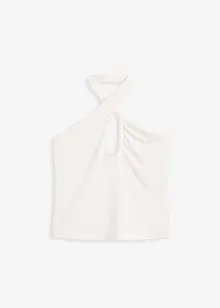 Halterneck-topp med cut-out, bonprix