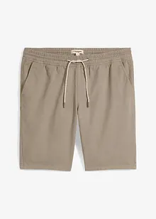 Pull on-bermudashorts i 100% bomull, Regular Fit, bonprix