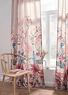 Gardin i strukturmateriale (1-pack), bonprix