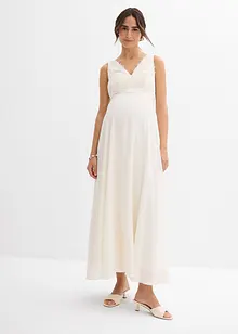 Mamma-brudekjole i blondemateriale, sateng og georgette, bonprix