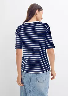 T-skjorte i formstabil, 100% økologisk bomull, bonprix