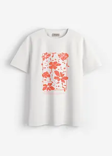 T-skjorte med velplassert trykk, bonprix