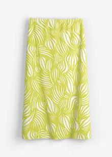 Jerseyskjørt i bomull med stretch, bonprix