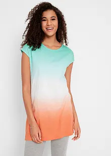 Lang boxyshirt med splitt i sidene, bonprix