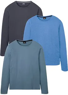Langermet overdel (3-pack), bonprix