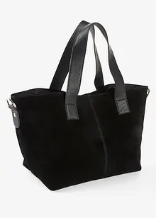 Håndveske i skinn, bonprix