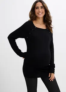 2-i-1-mamma- og ammegenser i finstrikket materiale, bonprix