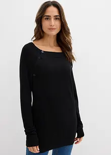 2-i-1-mamma- og ammegenser i finstrikket materiale, bonprix