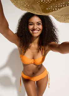 Balconette-bikini med avtagbare halterneck-stropper (2-delt sett), bonprix