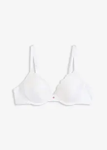 Padded-BH med glanseffekt, bonprix