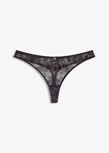 Stringtruse med blonder, bonprix