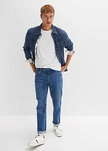 Denimskjorte i 100% bomull, bonprix
