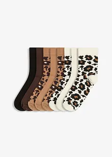 Sokker med økologisk bomull (8-pack), bonprix