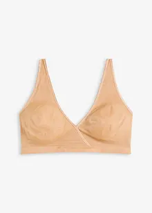 Bralette i skimrende materiale, bonprix