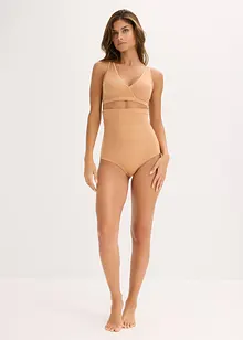 Bralette i skimrende materiale, bonprix