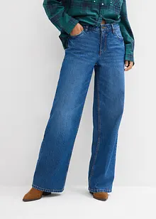 Loose Fit Straight-jeans Mid Waist, bonprix