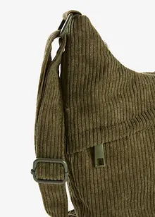 Skulderveske i kordfløyel, bonprix