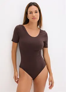 Body med korte ermer og bomull, bonprix
