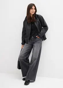 Wide Leg-jeans, High Waist, bonprix