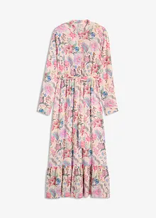 Maxikjole med blomsterprint, bonprix