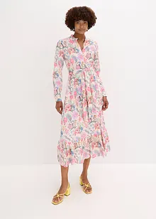 Maxikjole med blomsterprint, bonprix