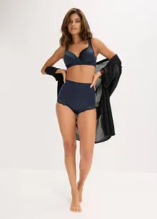 Shape-truse i materiale med glans, middels formende (2-pack), bonprix