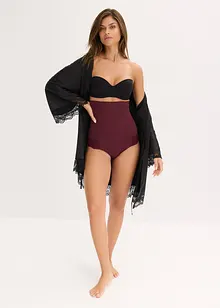 Highwaist shape-truse med blonder, sterkt formende, bonprix