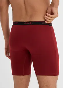 Boksershorts med bomull og lange ben (2-pack), bonprix