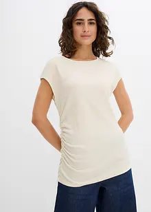 Asymmetrisk topp i lett krepp, bonprix