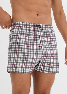 Ledig boxershorts (3-pack) rutete, bonprix