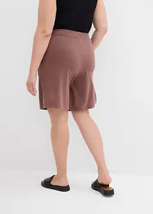 Slip on-shorts i finstrikk, bonprix
